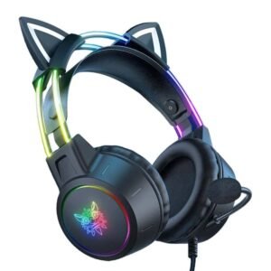 Onikuma X15 Pro Wired Gaming Headphones — Immersive Audio, Dynamic RGB, Total Comfort