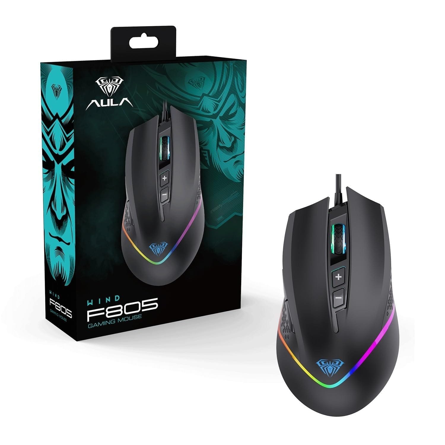 Aula Wind F805 Wired Gaming Mouse - Image 2
