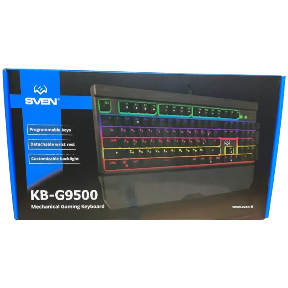 KB-G9500 SVEN Gaming Mechanical Keyboard With Blue Switches - Image 6