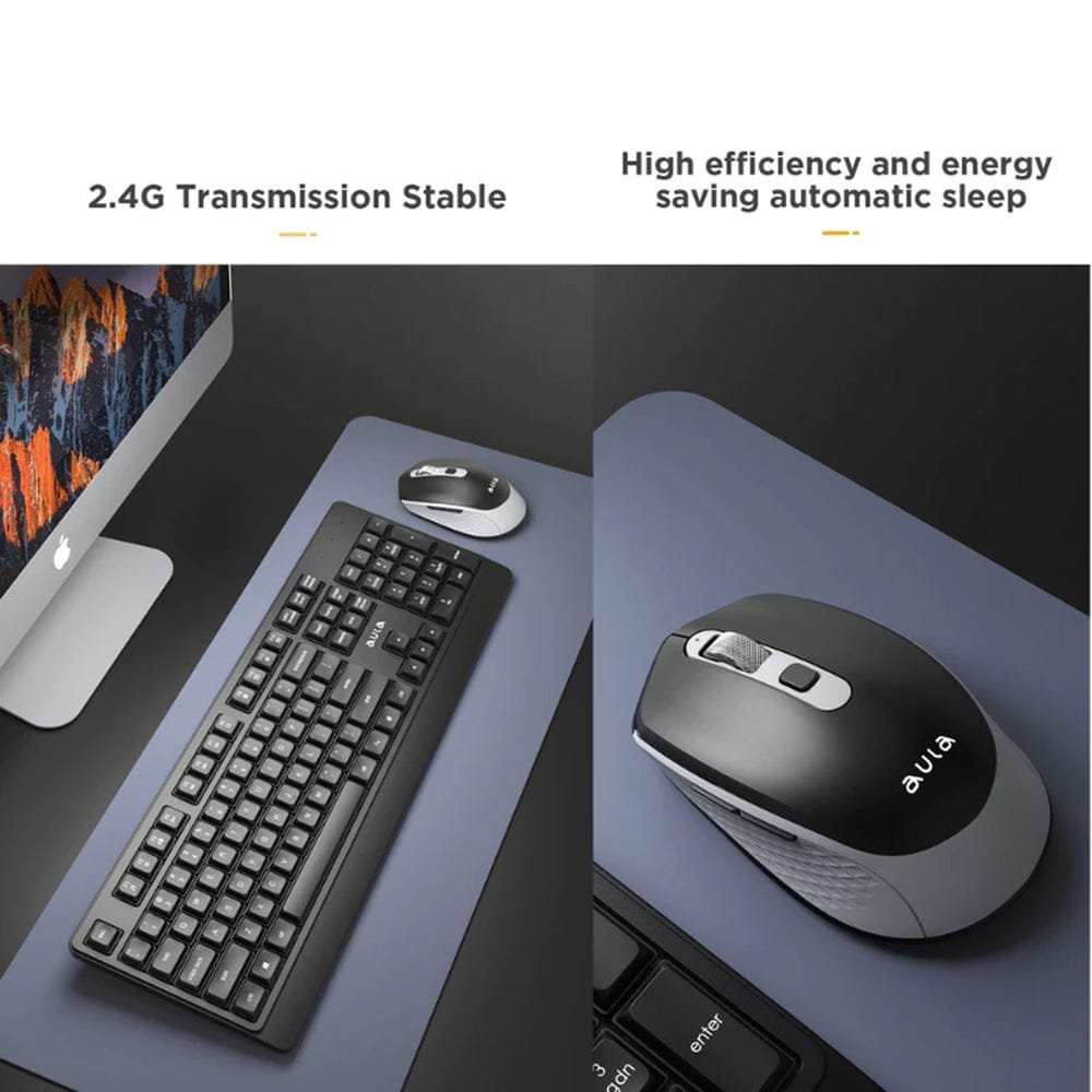 AULA AC203 2.4GHz Wireless Office Combo - Image 3