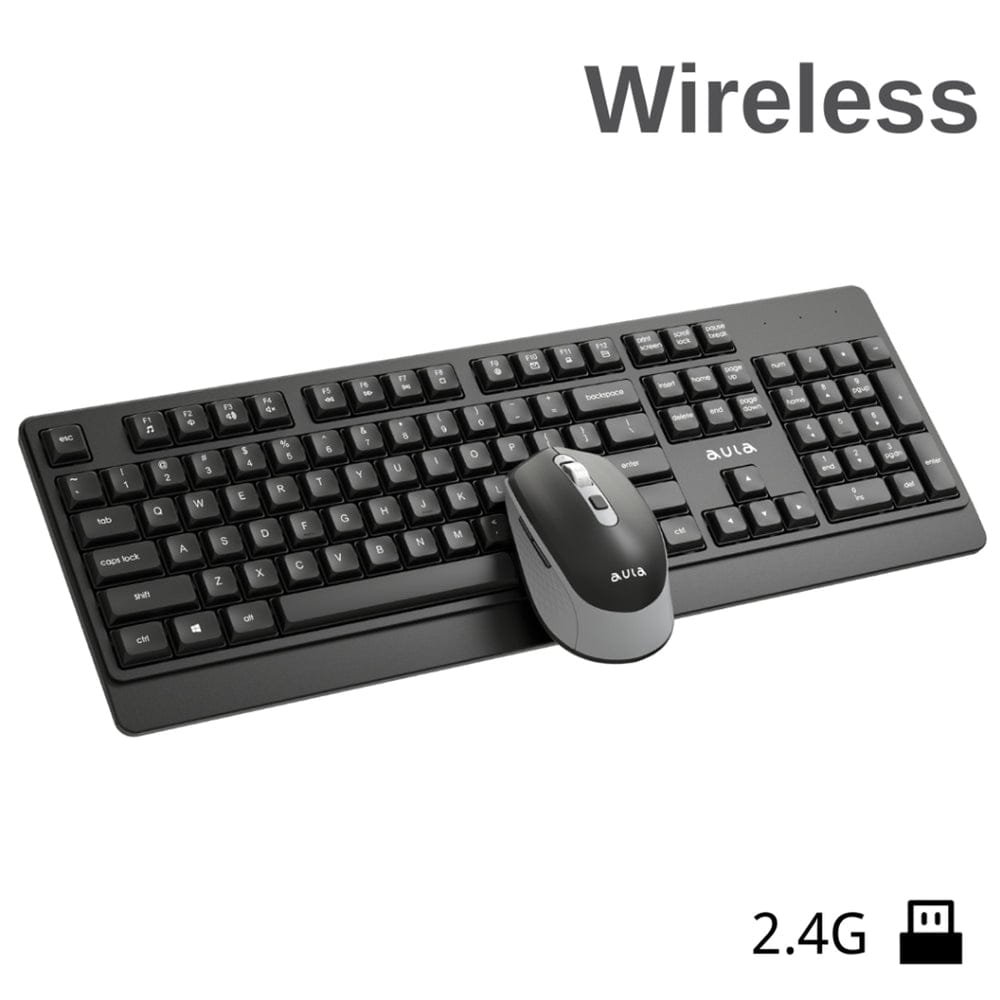 AULA AC203 2.4GHz Wireless Office Combo - Image 2