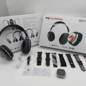 P9 Ultra 2 Watch With Seven Straps & Headphones