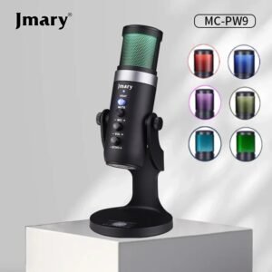JMARY PW9 RGB USB Recording Microphone