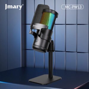 JMARY MC-PW13 RGB Light, Desktop Microphone