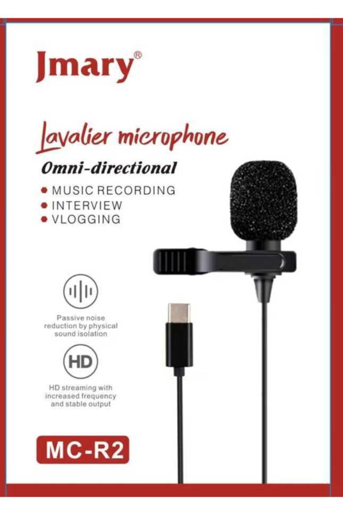 JMARY MC-R2, Type-C Lavalier Microphone - Image 7
