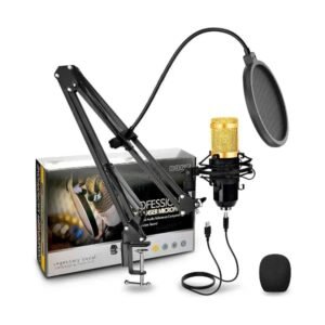 BM-800 Professional Condenser Microphone , Bundle Kit , Capture High Quality Audio With Clarity And Precision