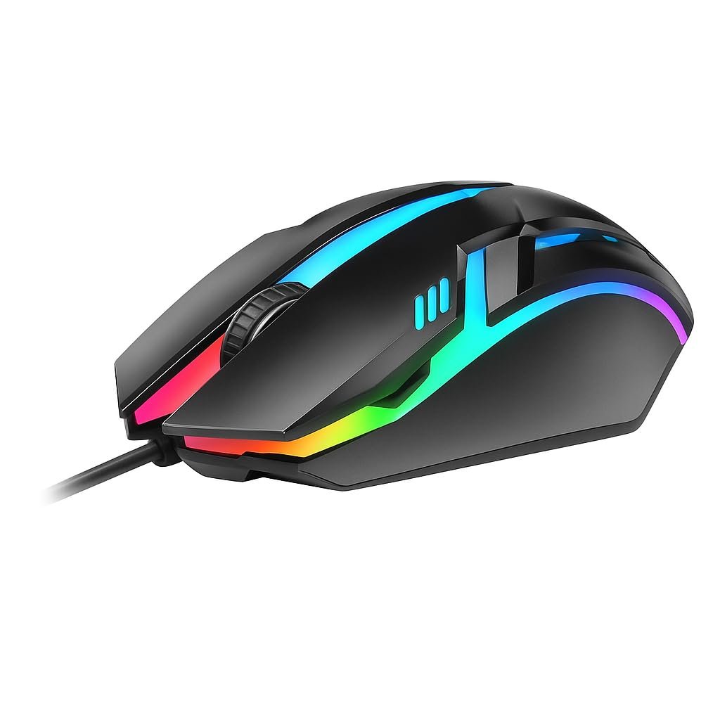 S28 RGB Gaming Wired Mouse, Precision Controlled With Dynamic Lightning - Image 2