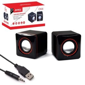 Jedel CK4 Wired Speakers - AUX Input - USB Powered
