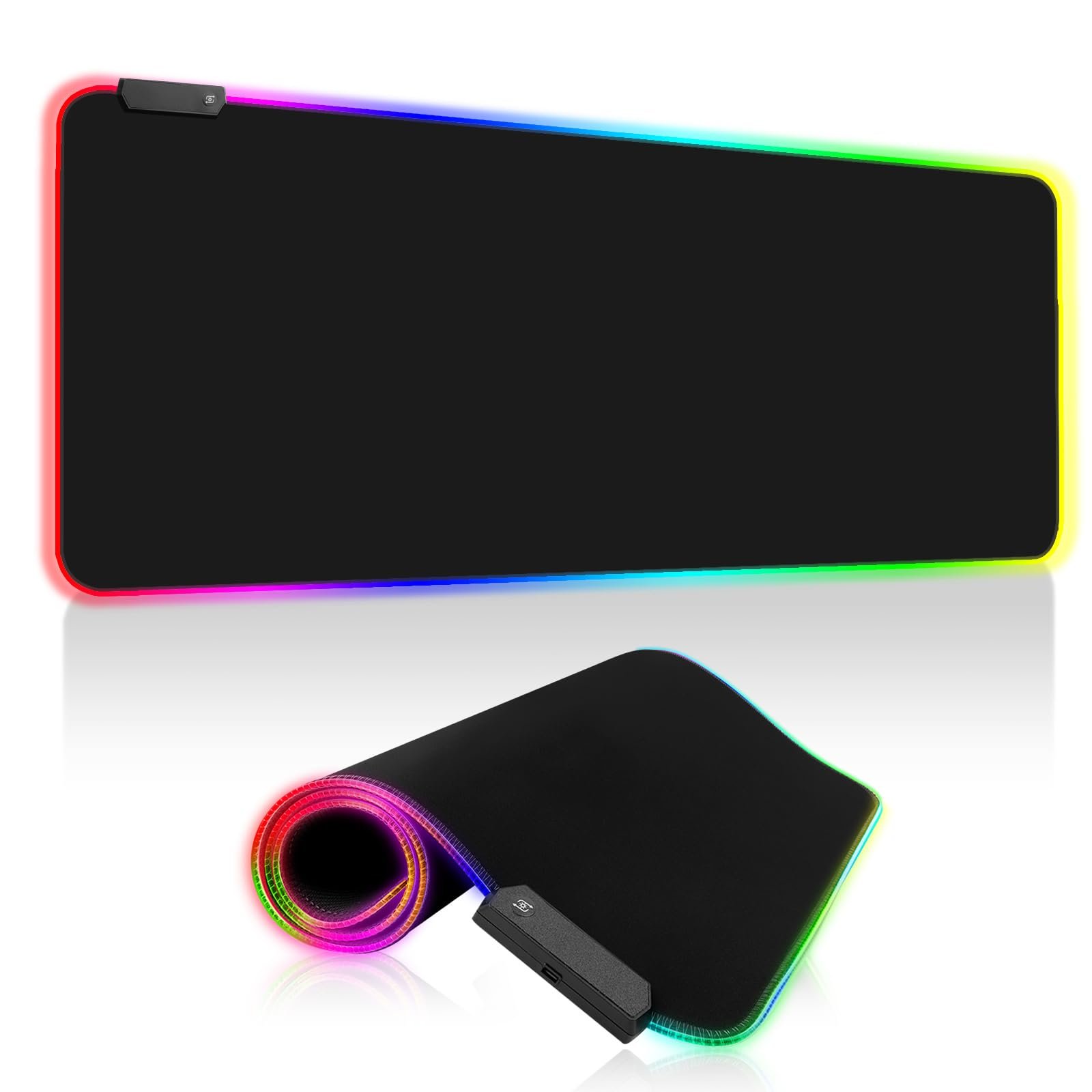 RGB Gaming Mouse Pad Large (800×300×4mm) Black