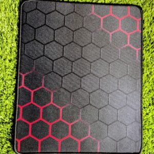 Simple Printed Mousepad Black & Red