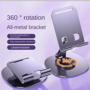 Cell Phone 360 Degree Metal Phone Stand Holder